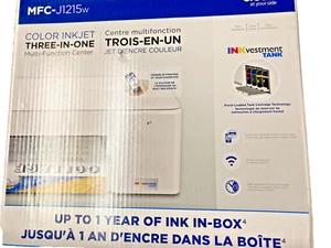 Brother MFC-J1215W Color Inkjet Printer Wireless Multifunction INKvestment Tank - Picture 1 of 1