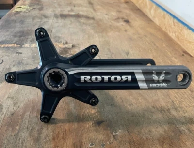 Braços de manivela rotor 3D 175mm 5 parafusos 130mm BCD BB30 equipe de teste cervelo estrada - Imagem 1 de 4
