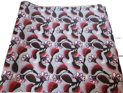 Venus Flytrap Purple Tone Star Moons Vinyl PVC Material 18inW 53inL - Image 1 of 4