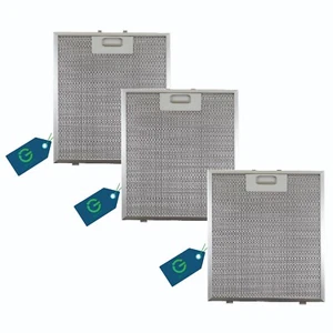 3 PZ FILTRO ALLUMINIO PER CAPPA DA CUCINA ELECTROLUX BEST HYGENA CANDY GORENJE - Foto 1 di 8
