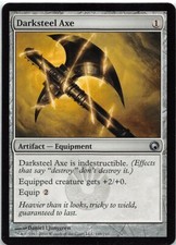 Darksteel Axe *PLAYSET* Magic MtG x4 Scars of Mirrodin SP