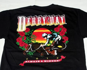 138th KENTUCKY DERBY DAY 2012 May 5 Licensed Souvenir Las Vegas T SHIRT M XL New - Picture 1 of 1