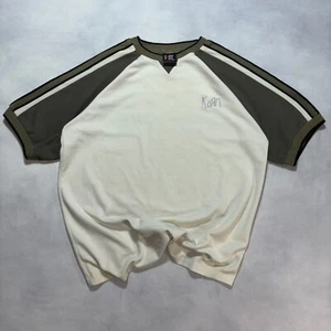 Camiseta vintage años 90 Korn Band etiqueta gigante suéter bordado grande hecha en EE. UU. - Imagen 1 de 10