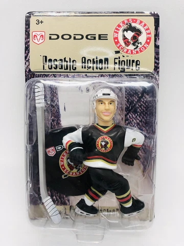 Colby Armstrong WBS Pens Mini Action Figure WILKES BARRE/SCRANTON PENS SGA NBIB Cover