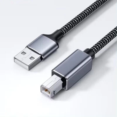 USB 3.0 Premium Druckerkabel USB A auf USB B Drucker Kabel Samsung HP Canon Epso - Bild 1 von 4