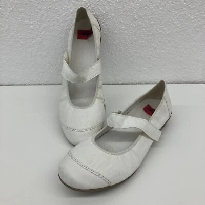 Rieker Womens Dorina Mary Jane Shoes Size 8.5 40 White Ballet Flat L2013 - Image 1 of 4