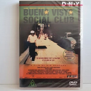 Buena Vista Social Club DVD - R4 PAL- Musicals & Broadway Dendy New Sealed - Picture 1 of 4