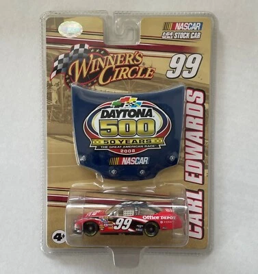 纳斯卡 Daytona 500 办公室仓库 2008 卡尔·爱德华兹 1: 64 比例获胜者圈子 — 第 1/4 张图片
