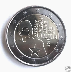manueduc   ESLOVENIA 2011 2 Euros  CONMEMORATIVOS  Franc Rozman  NUEVOS  - Imagen 1 de 1