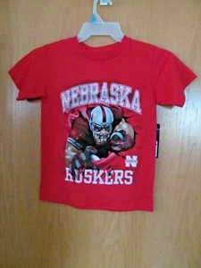 CAMISETA Para Niño NEBRASKA CORNHUSKERS SS ~ Para Niño Talla XL (16-18) NUEVA con Etiquetas - Imagen 1 de 1