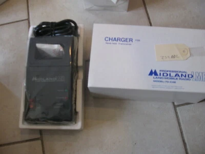 NUEVO CARGADOR TRANSCEPTOR MANUAL OEM Midland LMR rápido # 70-C48 Foto 1 de 4