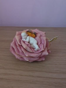 Country Artists Butterfly Fairies "Bed of Roses" Figurine  - Picture 1 of 4