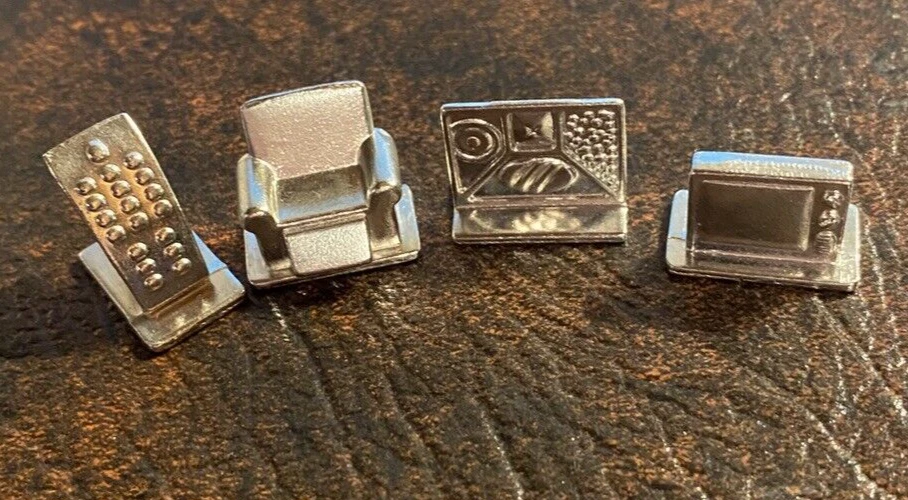 Mattel Scene it TV Repuesto Juego de 4 Fichas Movers Foto 1 de 1