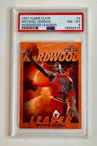 1997 Michael Jordan Flair Hardwood Leaders #4 🐐 - Picture 1 of 3