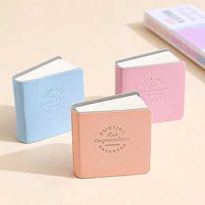 3pcs Mini Drawing Book Square Watercolor Sketchbooks Painting Paper Art Supplies - Picture 1 of 16