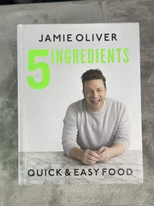 5 Ingredients : Quick and Easy Food by Jamie Oliver (2019, Hardcover) - Imagen 1 de 9