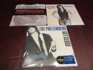 PRETENDERS VERIFIED GET CLOSE 180G & CONCRETE & HYNDE STOCKHOLM 1ST EDITION LPS - Picture 1 of 2