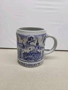 Taza de piedra de cerveza de diseño escandinavo Copenhagen BYGDO København .5L - Imagen 1 de 5