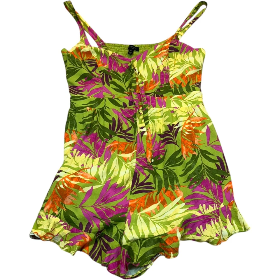 NUEVO Mamelucos Jessica Simpson Para Mujer Talla XL Correa de Espagueti Verano Laiya Foto 1 de 4