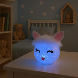 LED Tischlampe Einhorn - Licht Kinder Nachtlicht Batteriebetrieben 11 cm - NEU✅ - Bild 1 von 3