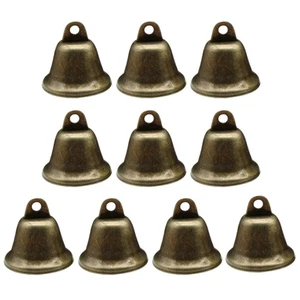 10 Pieces Jingle-Bells Christmas Bells Hanging Bells for DIY Elephant Camel-Bell - Picture 1 of 8