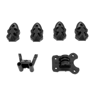 (Black)RC FPV Quadcopter Motor Base Camera Antenna Mounting Base Kit DOB - Image 1 of 4