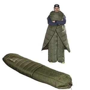 XL Camping Schlafsack, Deluxe Hängematte Top Quilt Poncho Recycling Nylon Fabri... - Bild 1 von 8