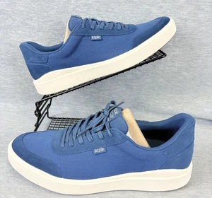 Kizik Prague 2 Step In Schnürschuhe Sneaker Herren 11,5 blau reflektierend Teich Komfort - Bild 1 von 12