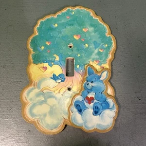 CARE BEAR COUSINS Rare Vintage 1985 Swift Heart Rabbit Light Switch Cover - Picture 1 of 10
