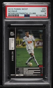 2010-11 Panini WCCF Intercontinental Clubs Neymar Jr #031/352 PSA 9 MINT - Picture 1 of 4