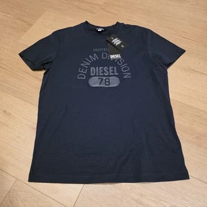 Diesel T-Diegor E17 T-Shirt Midnight Blue Size M NWT $80 MSRP - Picture 1 of 12