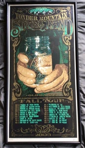 Yonder Mountain String Band "Old Hands" 2003 Tour Limited Artist Signed Poster - Imagen 1 de 9
