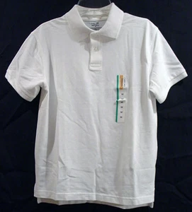 CHEROKEE BOYS WHITE ULTIMATE POLO SHIRT SIZE MEDIUM NEW WITH TAGS - Picture 1 of 1