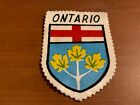 Patch/insigne souvenir années 1960 Ontario (Canada)