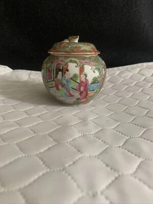 azucarero medallón rosa Foto 1 de 4