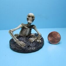 Dollhouse Miniature Halloween Skeleton in Ground Decoration MUL5635
