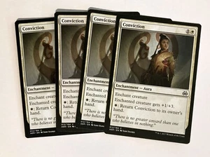 Conviction (4) Aether Revolt NM MTG Magic the Gathering - Picture 1 of 1