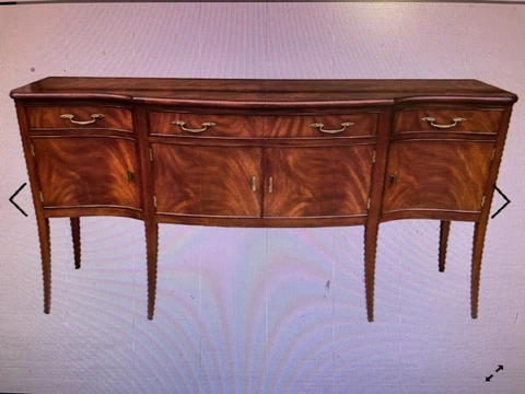 Henkel Harris Sideboard Buffet credenza Flame Mahogany 2005 Cover