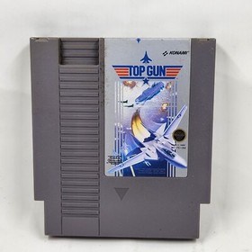 Top Gun (Nintendo NES, 1987) Cartucho Aut&eacute;ntico Probado y Funcionando/con Funda