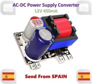 AC-DC 12V 450mA Low Ripple Switching Step Down Power Supply Module 220V AC - Imagen 1 de 5