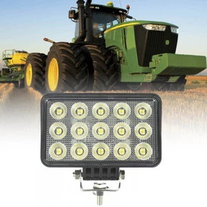 Lampada da lavoro 60W nuova 5X3 potente luce di inondazione led per camion 12V 24V trattore luci - Foto 1 di 8