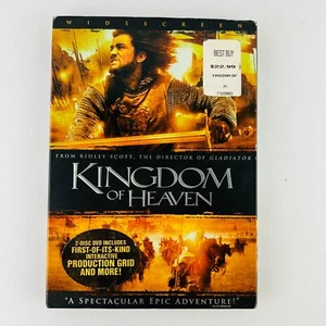 Kingdom of Heaven DVD 2-Disc Widescreen Edition Orlando Bloom, Michael Sheen - Picture 1 of 2