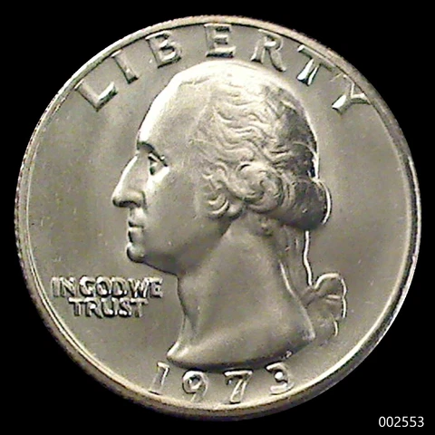 1973-P Washington Quarter (Brilliant & Uncirculated) Cover