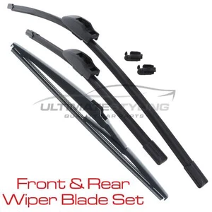 Front & Rear Windscreen Wiper Blades Set For Toyota RAV-4 2006-2013 24" 16" 12" - Picture 1 of 5