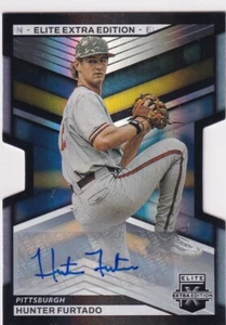 2023 Elite Extra Edition Die-Cut Auto #50 Hunter Furtado-Pirates 372/399 - Picture 1 of 2