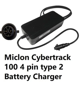 42v 4Prong Adapter Charger for METAKOO Cybertrack 100 MICLON Cybertrack 100 bike - Picture 1 of 1