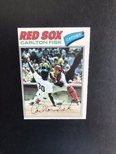 1977 O-PEE-CHEE #137 CARLTON FISK HOF BOS RED SOX— SHARP💥*** (wph)