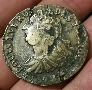 louis XVI ♦ 2 Sols Aux Faisceaux ♦ 1792 R ORLEANS ♦ BRONZE RARE ! TTB - Imagen 1 de 2