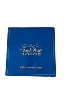 Original Trivial Pursuit Master Game Genus Edition 1983 Komplett Set - Picture 1 of 5