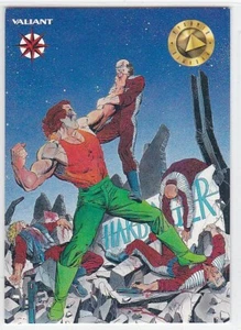 M) Tarjeta coleccionable Valiant 1993 cubierta superior H.A.R.D. Cuerpo #114 - Imagen 1 de 2